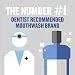 Listerine Healthy White Vibrant Multi-Action Fluoride Mouth Rinse, Foaming Anticavity Mouthwash For...