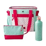 The Pioneer Woman Insulated 3 Piece Lunch Kit (Jewel Geo)